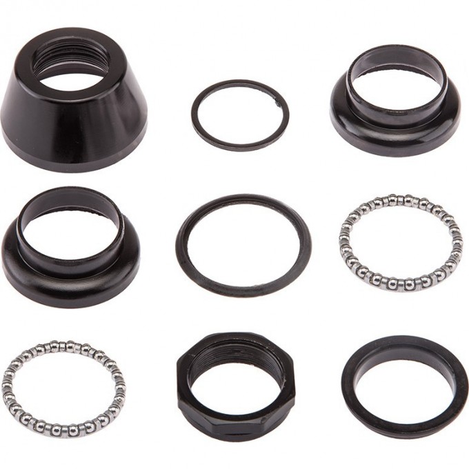 Детали рулевой колонки FP-H803A 1-1/8" черная 170102