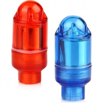 Фонари на ниппель декоративные JY-505A, красный и синий