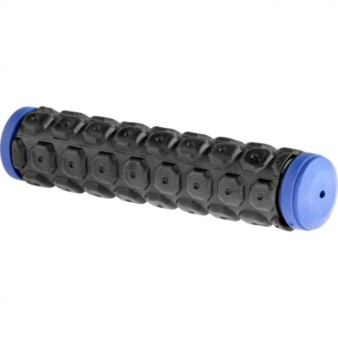 Грипсы VLG-184D2 Velo 130мм чёрно-синие 150006