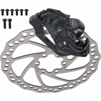 Калипер Aries MD-M300 Tektro передний дискового тормоза, чёрный Калипер Aries MD-M300 Tektro передний дискового тормоза, чёрный