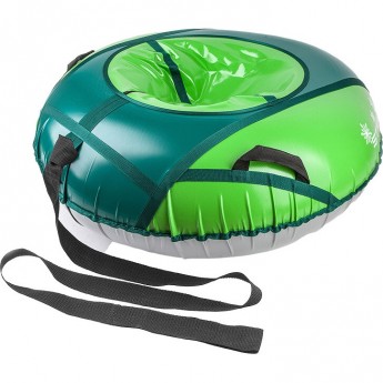Санки надувные STELS D125 см, зелёно-салатовые Санки надувные STELS D125 см, зелёно-салатовые