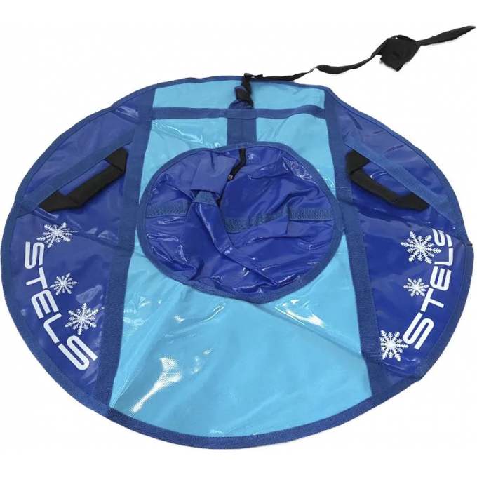 Санки надувные (тюбинг) STELS 80 см тент без камеры СН040, синий/синий-бирюзовый 2007000073162
