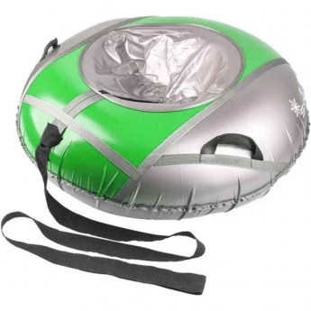 Санки надувные (тюбинг) STELS 90 см, тент без камеры СН040.090, салатовый/серый