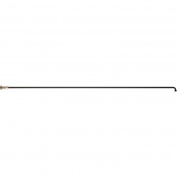Спица с латунным ниппелем 178 мм, стальная чёрная Спица с латунным ниппелем 178 мм, стальная чёрная