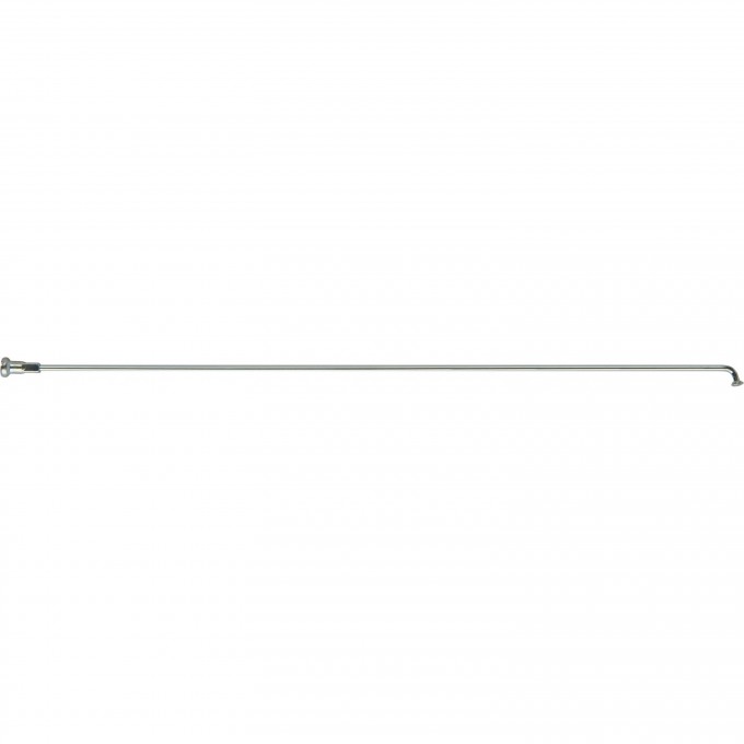 Спица с ниппелем 228 мм, стальная хромированная 490107