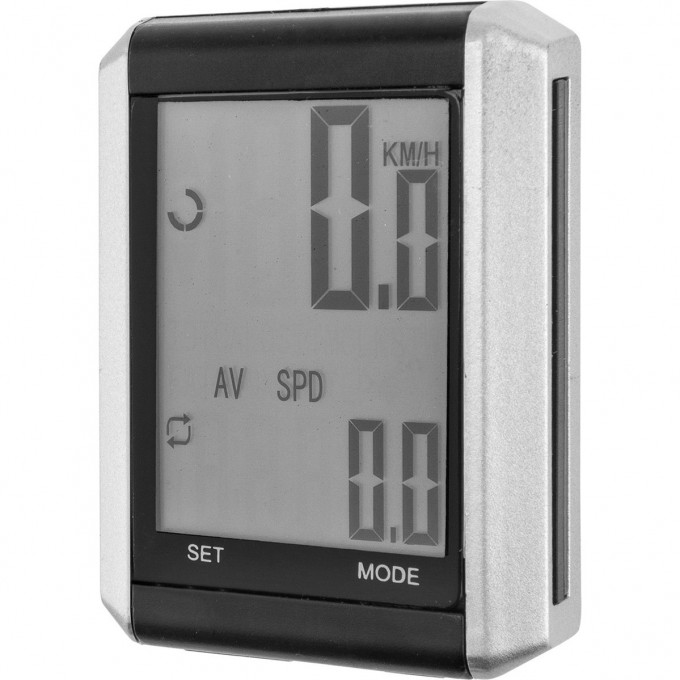 Велокомпьютер JY-4012E-L серебристо-чёрный 060058