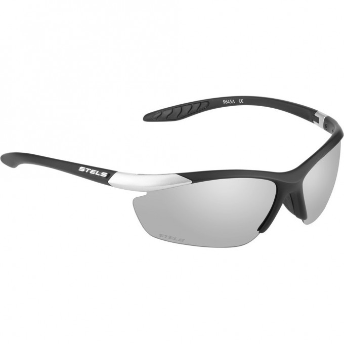 Велоочки STELS 9645A матово-черно-серебряные 700040