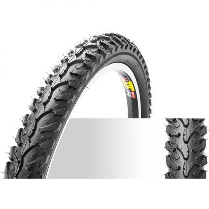 Велошина (камера+покрышка) INNOVA 24" х2.10 IA -2003 с автовентилем 080002