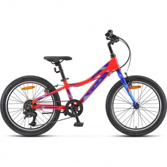 Велосипед STELS 20" Pilot 250 Gent V020 (LU095572) неон-красный