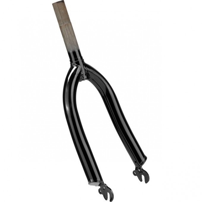 Вилка 16" шток 1" 162 мм чёрная 110114